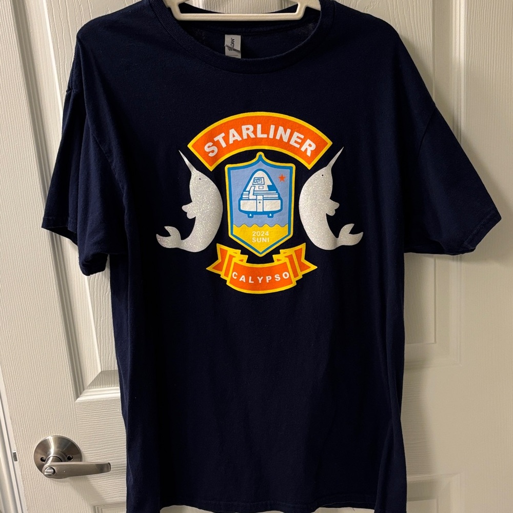 NASA Starliner Calypso tee shirt 2024 size LG